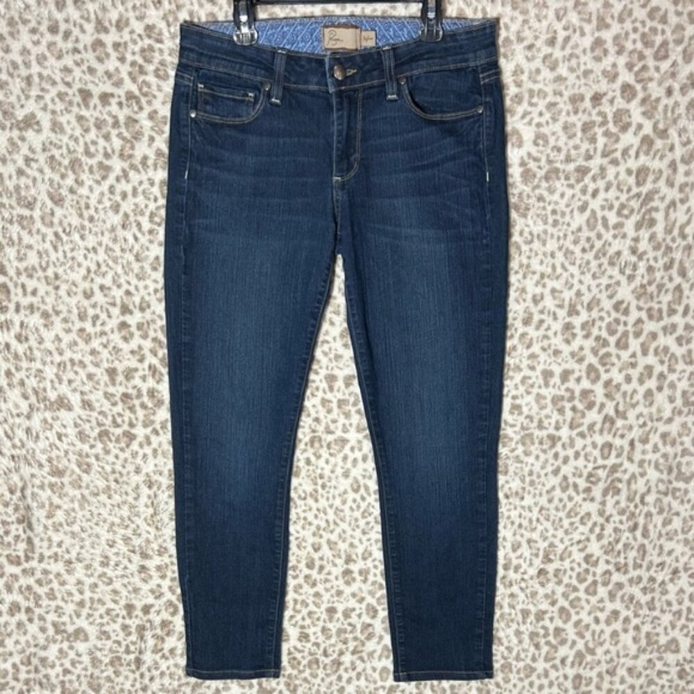 Women’s Paige Skyline Skinny‎ Crop Denim Jeans Size 28 Made in USA